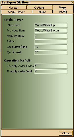 Bind your keys